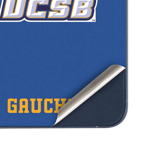 University of California-Santa Barbara UCSB Gauchos Blue Galaxy A35 5G Skin